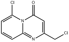 2-chloromethyl-6-chloro-4H-pyrido<1,2-a>pyrimidin-4-one 结构式