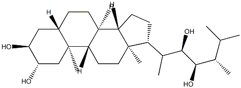 6-deoxocastasterone 结构式