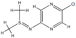 5-Chloro-N-(dimethyl-λ4-sulfanylidene)-2-pyrazinamine 结构式