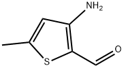 2-Thiophenecarboxaldehyde,3-amino-5-methyl-(9CI) 结构式