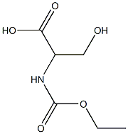 Serine,  N-carboxy-,  DL-,  N-Et  ester  (5CI) 结构式