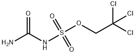 N-(2,2,2-三氯乙氧基磺酰基)脲 结构式