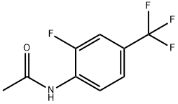 N-(2-fluoro-4-(trifluoromethyl)phenyl)acetamide 结构式