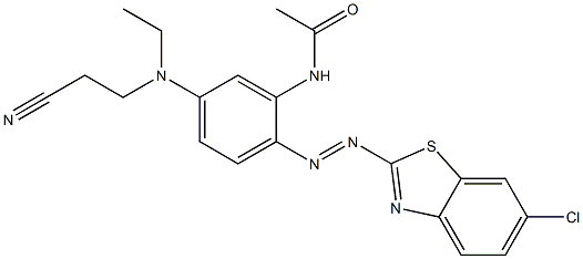 分散红206号滤饼 结构式