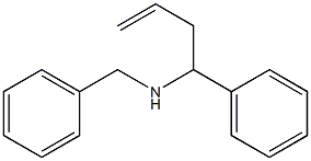 N-benzyl-1-phenylbut-3-en-1-amine(SALTDATA: FREE) 结构式