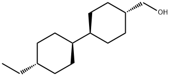 反式,反式-4'-戊基-4-甲氧基甲基-双环己基 结构式