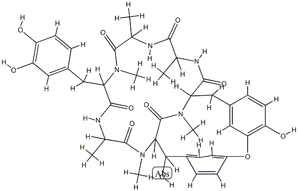 bouvardin catechol 结构式