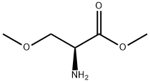 2-Amino-3-methoxypropionic acid methyl ester 结构式