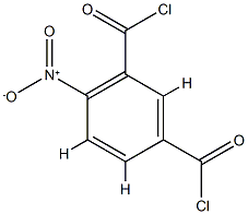 1,3-Benzenedicarbonyl dichloride, 4-nitro- 结构式