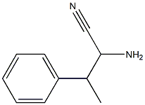 Benzenepropanenitrile,  -alpha--amino--bta--methyl- 结构式