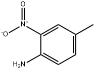 4-甲基-2-硝基苯胺 结构式