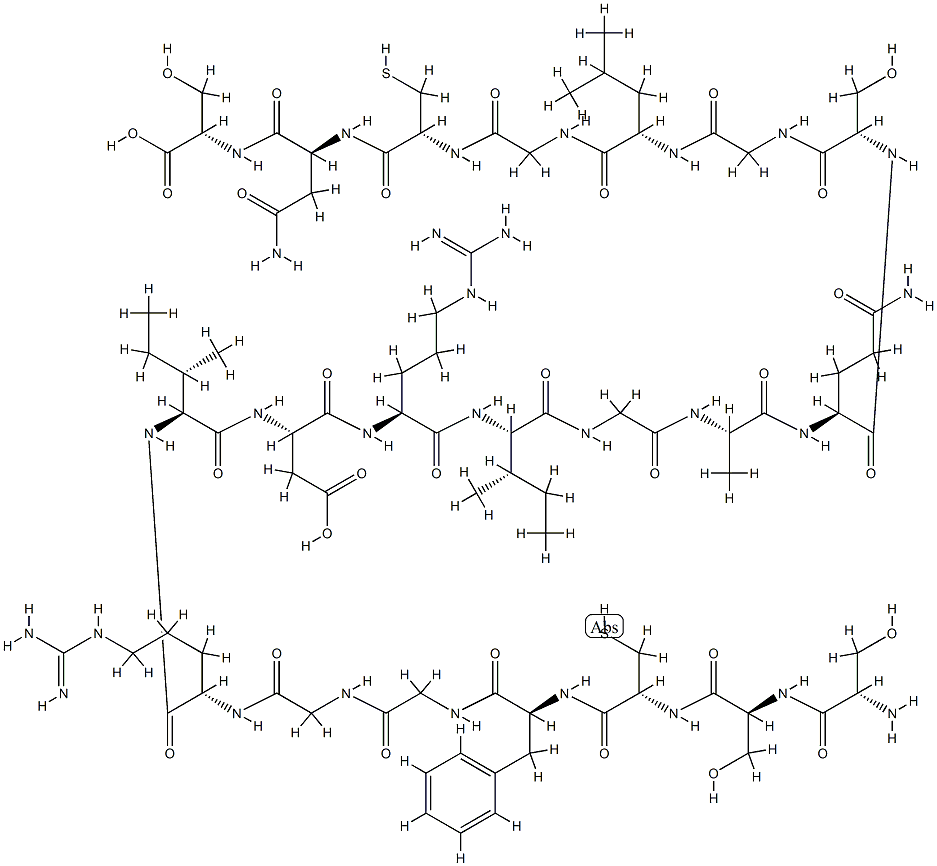 atriopeptin 21 结构式