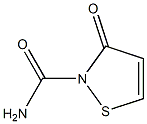 2(3H)-Isothiazolecarboxamide,3-oxo-(9CI) 结构式