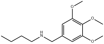 butyl[(3,4,5-trimethoxyphenyl)methyl]amine 结构式