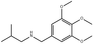 (2-methylpropyl)[(3,4,5-trimethoxyphenyl)methyl]amine 结构式