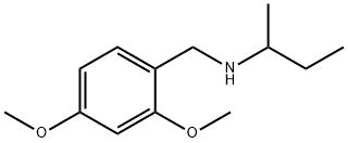 butan-2-yl[(2,4-dimethoxyphenyl)methyl]amine 结构式