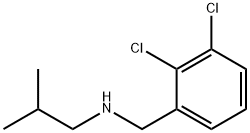 [(2,3-dichlorophenyl)methyl](2-methylpropyl)amine 结构式