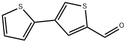 2,3'-bithiophene-5'-carbaldehyde 结构式
