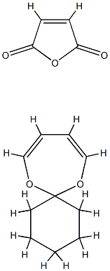 2-cyclohexyl-1,3-dioxepin-maleic anhydride copolymer 结构式