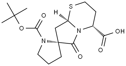 (2R,4'R,8A'R)-1-(叔丁氧基羰基)-6'-氧代六氢螺[吡咯烷-2,7'-吡咯并[2,1 结构式