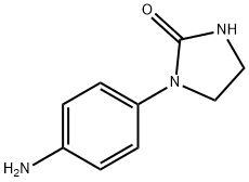 1-(4-氨基苯基)咪唑啉-2-酮 结构式