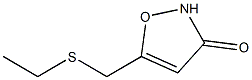 3(2H)-Isoxazolone,5-[(ethylthio)methyl]-(9CI) 结构式