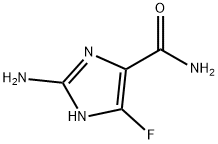 1H-Imidazole-4-carboxamide,2-amino-5-fluoro-(9CI) 结构式