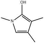 1H-Pyrrol-2-ol,1,3,4-trimethyl-(9CI) 结构式