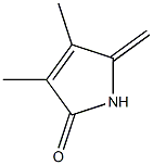 2H-Pyrrol-5-ol,3,4-dimethyl-2-methylene-(9CI) 结构式