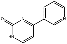 2-Hydroxy-4-(3-pyridyl)pyriMidine 结构式