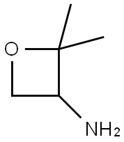 2,2-二甲基-3-氧杂环丁胺 结构式