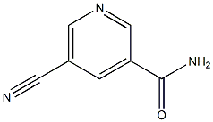 5-氰基烟酰胺 结构式