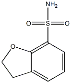 2,3-二氢苯并呋喃-7-磺酰胺 结构式