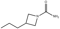 1-Azetidinecarboxamide,3-propyl-(7CI) 结构式
