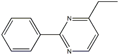 Pyrimidine, 4-ethyl-2-phenyl- (6CI,9CI) 结构式