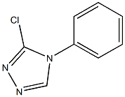 3-氯-4-苯基-4H-1,2,4-三唑 结构式