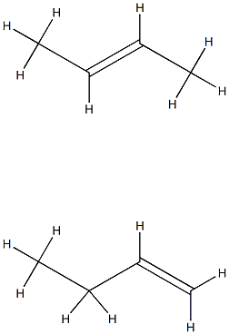 丁烯的均聚物 结构式