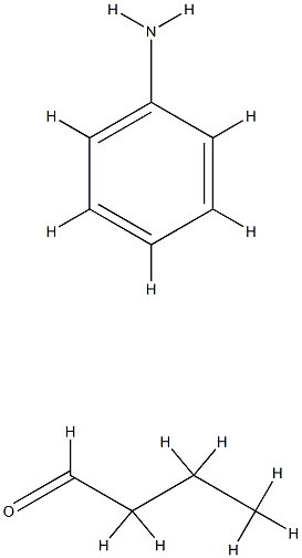 丁醛与苯胺的聚合物 结构式