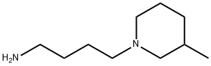 4-(3-methylpiperidin-1-yl)butan-1-amine 结构式
