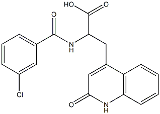 瑞巴派特3氯杂质 结构式