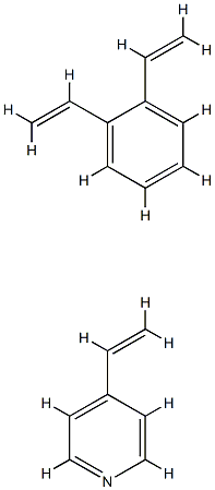 聚4-乙烯吡啶 结构式
