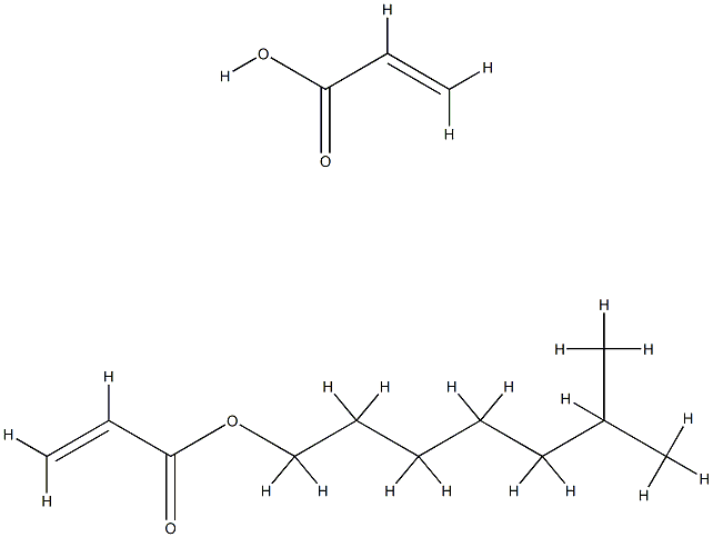 丙烯酸的共聚物 结构式
