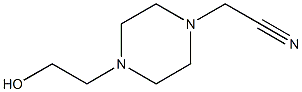 1-Piperazineacetonitrile,4-(2-hydroxyethyl)-(7CI,9CI) 结构式