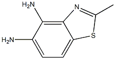 Benzothiazole, 4,5-diamino-2-methyl- (6CI,7CI) 结构式