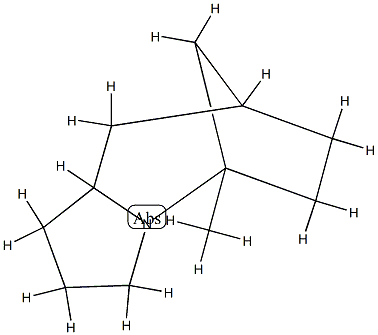 5,8-Methano-1H-pyrrolo[1,2-a]azepine,octahydro-5-methyl-(9CI) 结构式