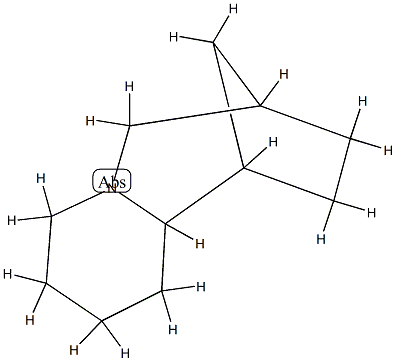 7,10-Methanopyrido[1,2-a]azepine,decahydro-(9CI) 结构式