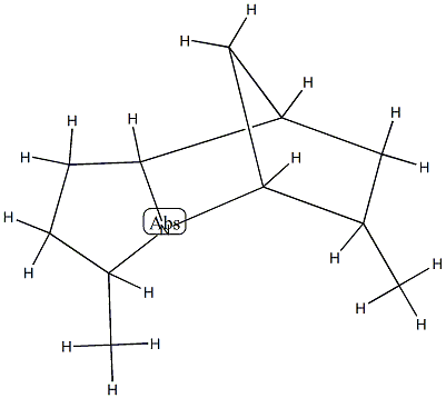 5,8-Methanoindolizine,octahydro-3,6-dimethyl-(9CI) 结构式