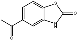 2(3H)-Benzothiazolone,5-acetyl-(9CI) 结构式