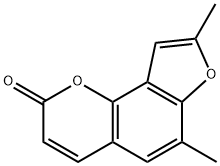 6,5'-dimethylangelicin 结构式