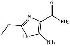 1H-Imidazole-4-carboxamide,5-amino-2-ethyl-(9CI) 结构式